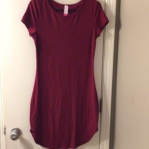 Burgundy Dress